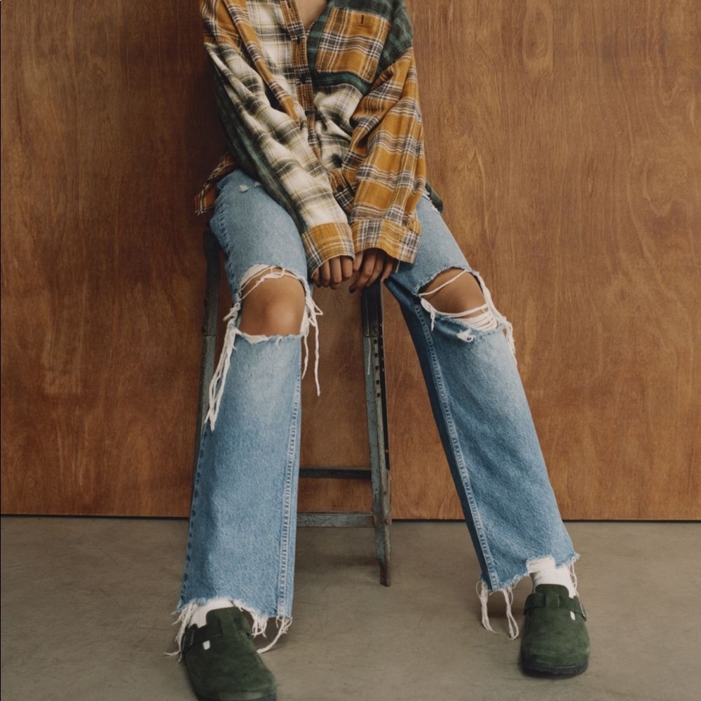 Urban Outfitters High Rise Baggy Jeans